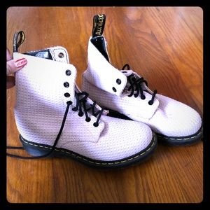 Pastel pink, fabric Doc's